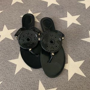 Black jelly jack rodgers sandals
